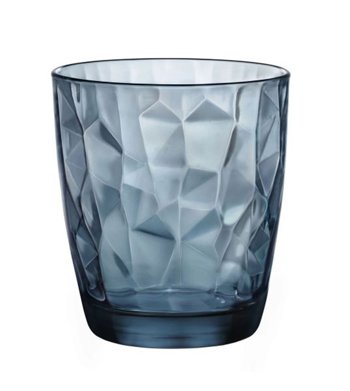 BICCHIERE ACQUA 30 DIAMOND OCEAN BLUE