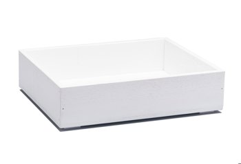 CASSETTA BUFFET LEGNO GN1/2 H7,5 BIANCA