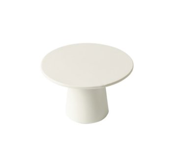 ALZATA TONDA FINGER PORC. BCA Ø10,5×6h