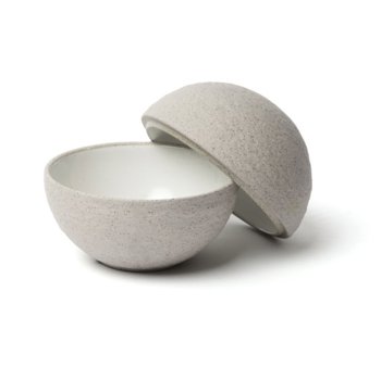PIATTO SFERICO DOLMEN WHITE Ø13cm