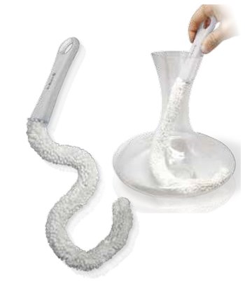 SPAZZOLA PER PULIZIA DECANTER BIANCA