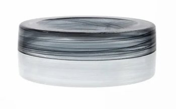 PIATTO ALTO VETRO 21cm.ALAB.NRO HOLLOW