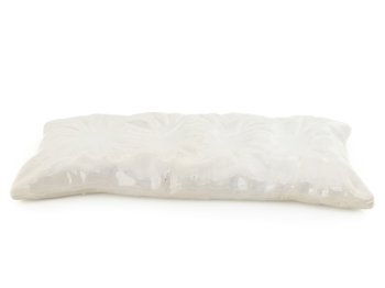 PIATTO CROQUET PILLOW 25x13 BIANCO