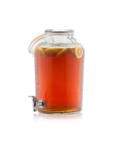 VASO VETRO C/RUBIN.CIL.9,5lt.BDG2000