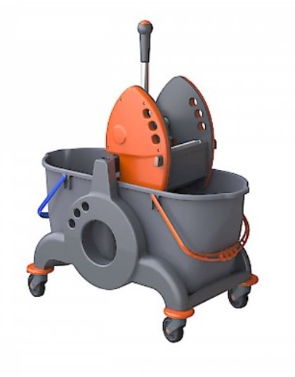 CARRELLO PULIZIA GIOTTO 2 SEC.25 C/STR