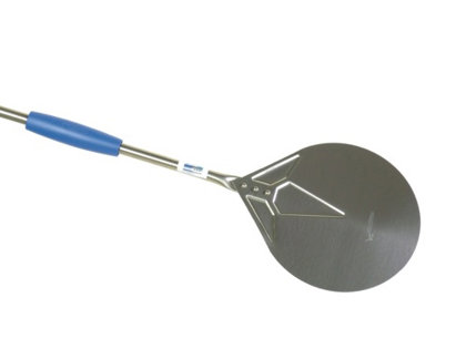 PALA PIZZA TONDA 20 INOX AZZURRA