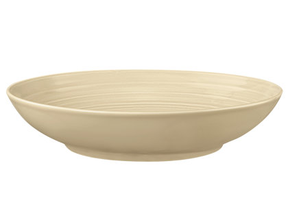 PASTABOWL 26cm.COUP SAND BEIGE TERRA