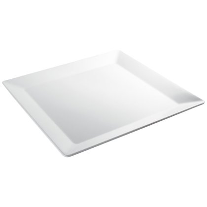 VASSOIO 51×51×4h cm MELAMINA BIANCO