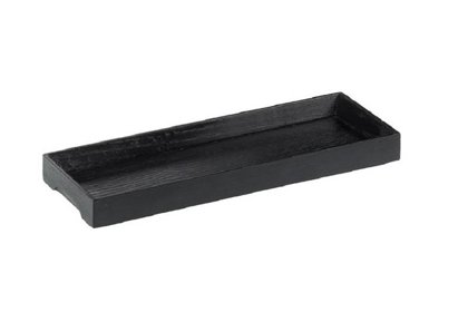 VASSOIETTO 24x9 NERO BAMBOO