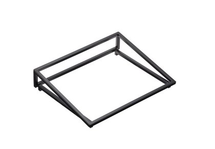 ALZATAxBUFFET INCL.NERA GN 1/2 METALLO