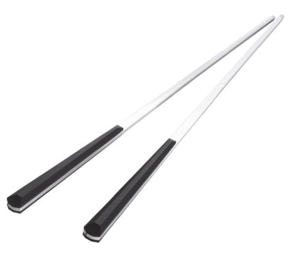 SET 2 BACCHETTE INOX SUSHI 23 LAPIS ABERT