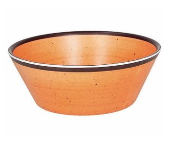 COPPETTA POKE 16 ARANCIO SHOW PLATE