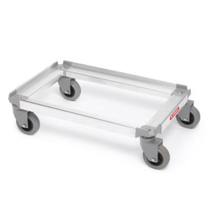 CARRELLO P/CASSE ARAVEN GN 2/1 S/MAN.