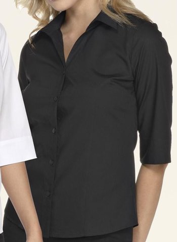 CAMICIA DONNA SHARM NERA