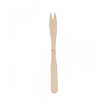 C/500 FORCHETTINA LEGNO COCKTAIL  14cm