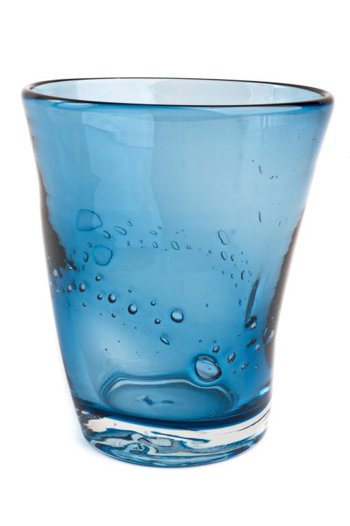 BICCHIERE ACQUA SAMOA BLU IND GREY COM