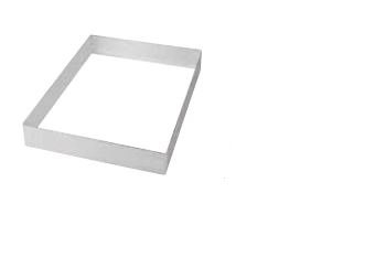 TELAIO RETT.INOX PASTICCERIA 60x40x5h