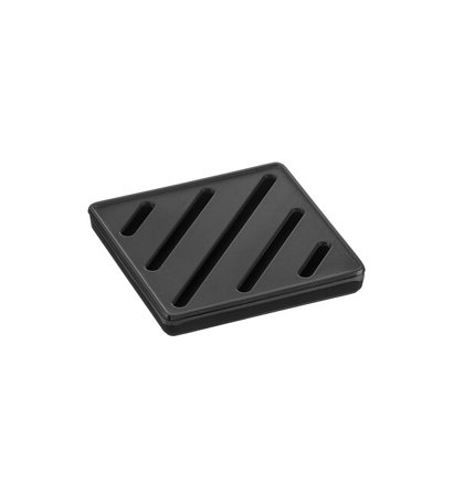 GOCCIOLATOIO MELAMINA 12x12 NERO
