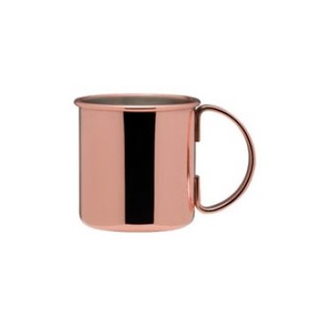 MUG C/MANICO 47clACCIAIO RAMATO LISCIO