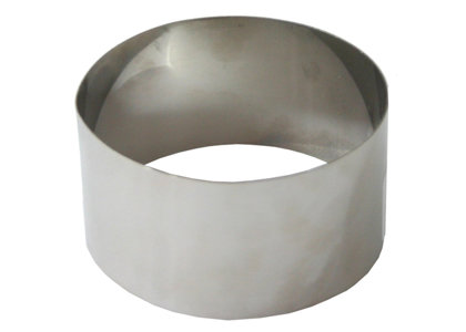 ANELLO PORZION. TONDO 9,5×5h cm INOX