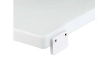 TAGLIERE POLIETILENE CON FERMI 50x30x2 BIANCO