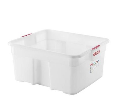 CASSA POLIETILENE GN 2/1 H.30 BIANCA