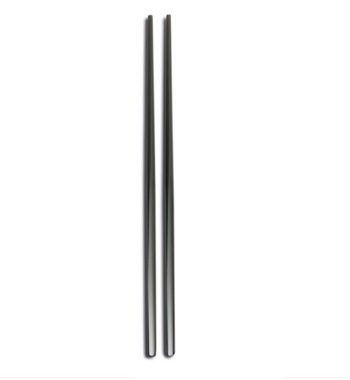SET 2 BACCHETTE CINESI 23cm INOX NERE