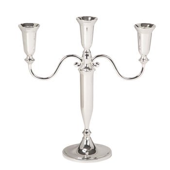 CANDELABRO 3F.32cm.SILVER S7685