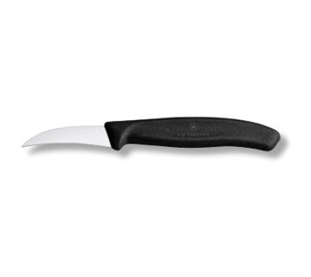 COLTELLO VERDURA MAN.NERO VICTORINOX