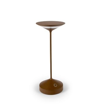 LAMPADA DA TAVOLO LED TEMPO CORTEN BR.