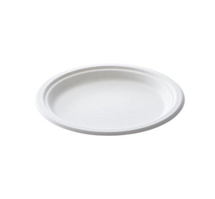 C/50 PIATTO TONDO 16cm. POLPA BIANCO NO PFAS