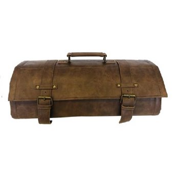 BORSA ROLL BARTENDER MARRONE COMPLETA