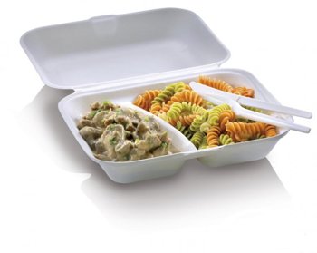 BOX 250 FOOD BOX 2sc. 24x20x7,5 POLPA