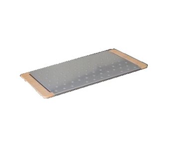 TAGLIERE PORTA PINSA INOX/FAGGIO 60x30