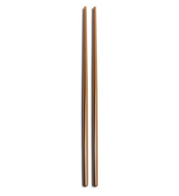 SET 2 BACCHETTE CINESI 23cm INOX RAME