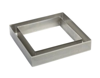 FASCIA INOX MICROFORATA QUADRA 150x35h