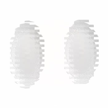 PIATTO PIANO 28,5 BIANCO FIORI JASMIN