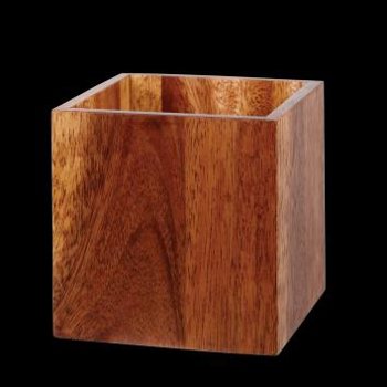 CUBO MEDIO 15x15x15 ACACIA