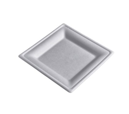 BOX 500 PIATTI QUADRI 15x15 POLPA BIANCA