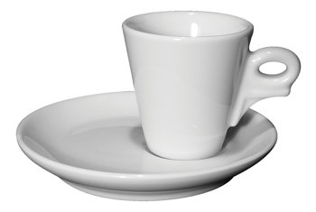 TAZZA CAFFE' C/P.GIOTTO BIANCAANCAP