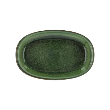 PIATTO OVALE 30x20 AZETA PETRA FOREST