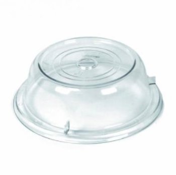 CLOCHE PIATTA 26,5x6,7h POLICARB.TRASP