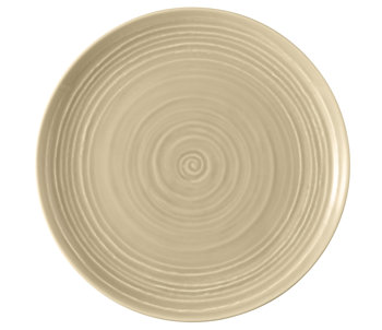 PIATTO PIANO 22,5 cm.SAND BEIGE TERRA