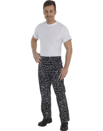 PANTALONE C/ELASTICO  PAROLE  POLY/COT