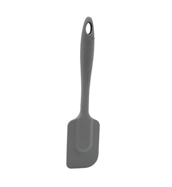 SPATOLA PIATTA SILICONE GRIGIO TPC