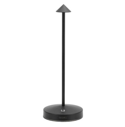 LAMPADA RICARIBILE A LED NERA ANGELINA