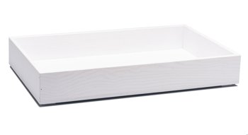 CASSETTA BUFFET LEGNO GN1/1 H7,5 BIANCA