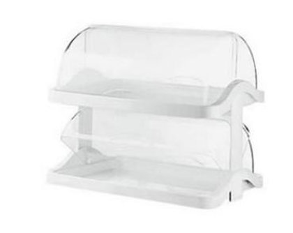 VETRINA DOPPIA BIANCA 48x33x41 GUZZINI