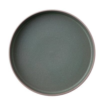 PIATTO FONDO 20 C/BORDO VERDE SANDIE