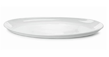 PIATTO OVALE PESCE 65×25 HOTEL BIANCO